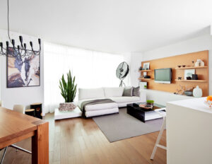 A serene condo in Toronto’s bustling downtown
