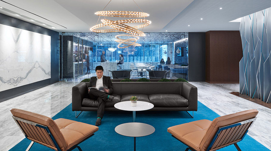 Modern design for this forward-thinking law firm
