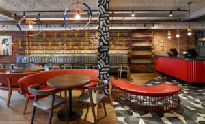 The vibrancy of South African visual culture informs this Nando’s location