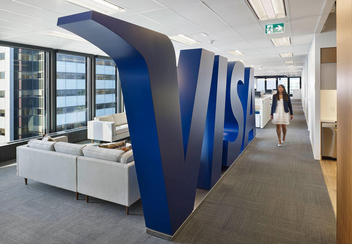 Interior Design team deserves credit for Visa’s new offices
