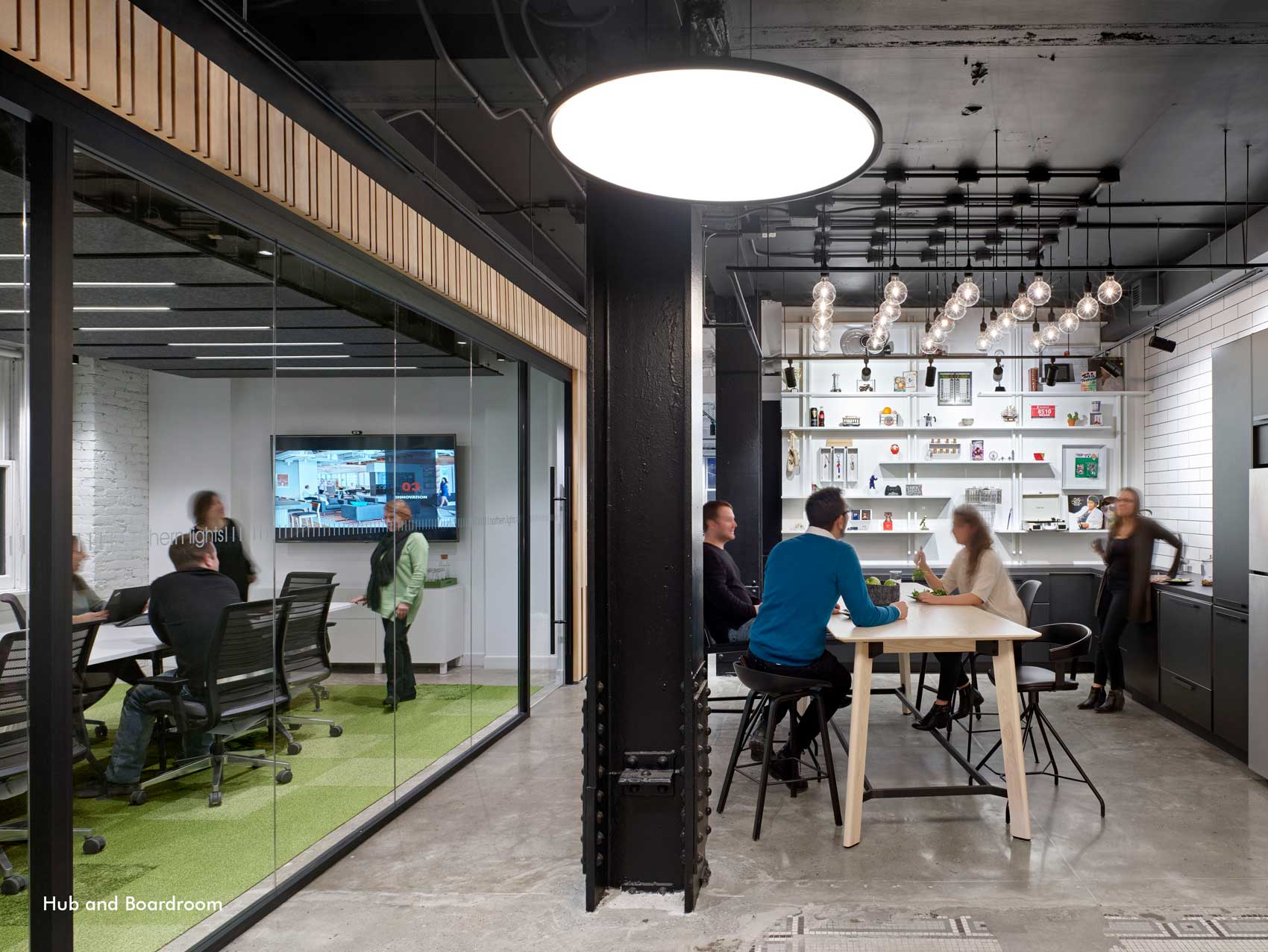 Global thinking was central to this architectural design firm’s new Toronto office