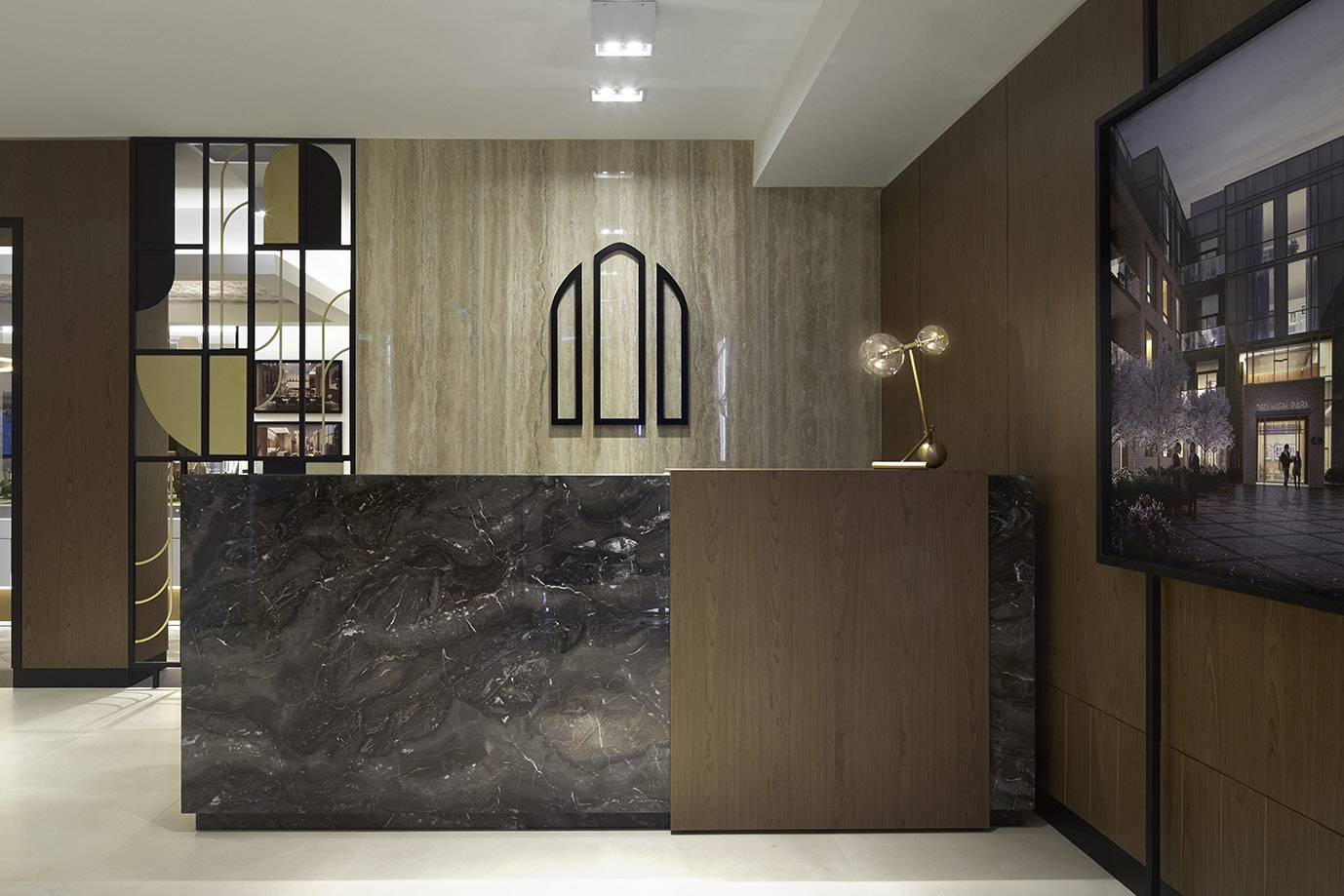 Luxury lives in this high-end condo presentation center - ARIDO - Luxury Condo Sales With High-Touch Service