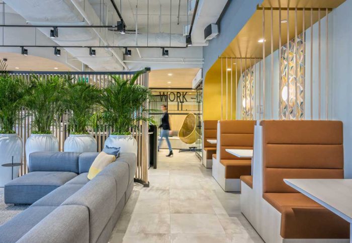 Biophilic design as a guiding principle in this co-working interior - ARIDO