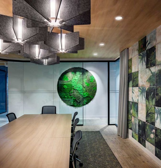 Biophilic design as a guiding principle in this co-working interior - ARIDO