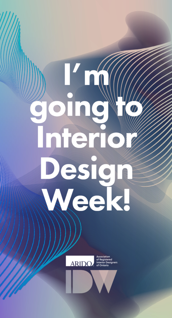 I'm going to Interior Design Week!