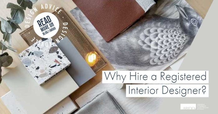 Why hire a Registered Interior Designer? - ARIDO