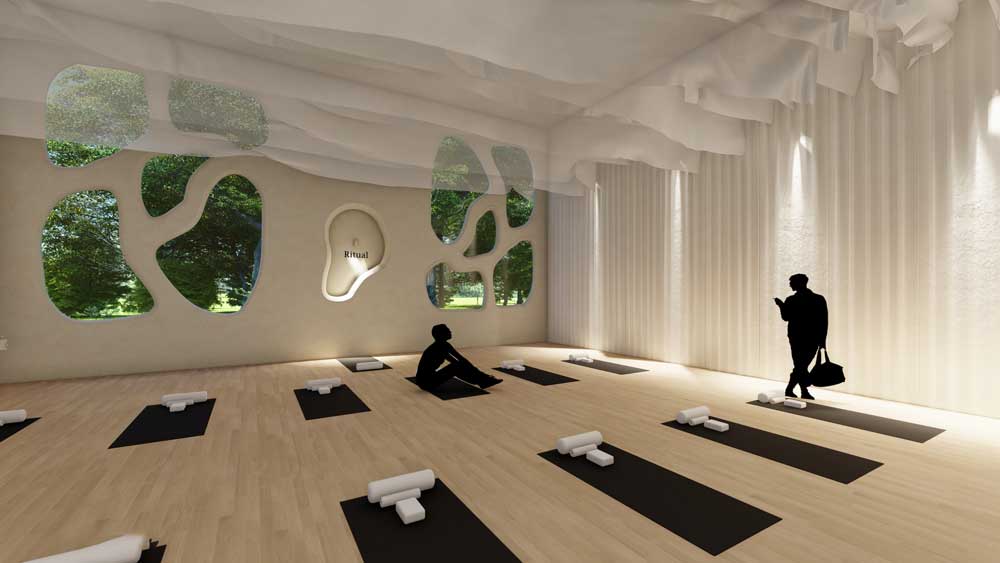 Yoga studio  Interior Design Ideas