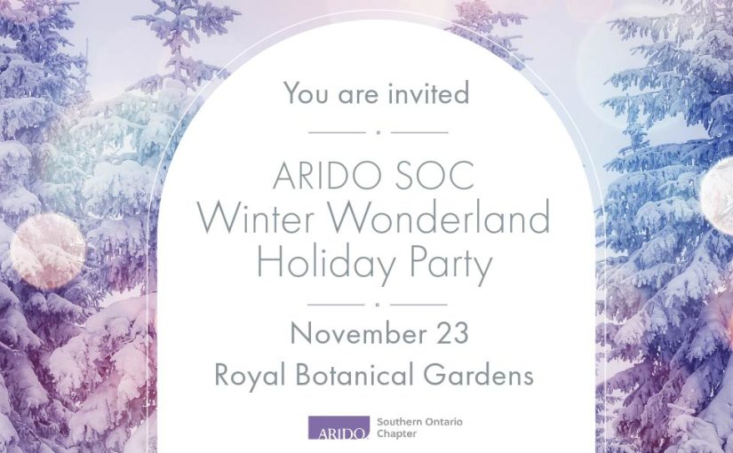 Register now for  ARIDO SOC Winter Wonderland celebration!