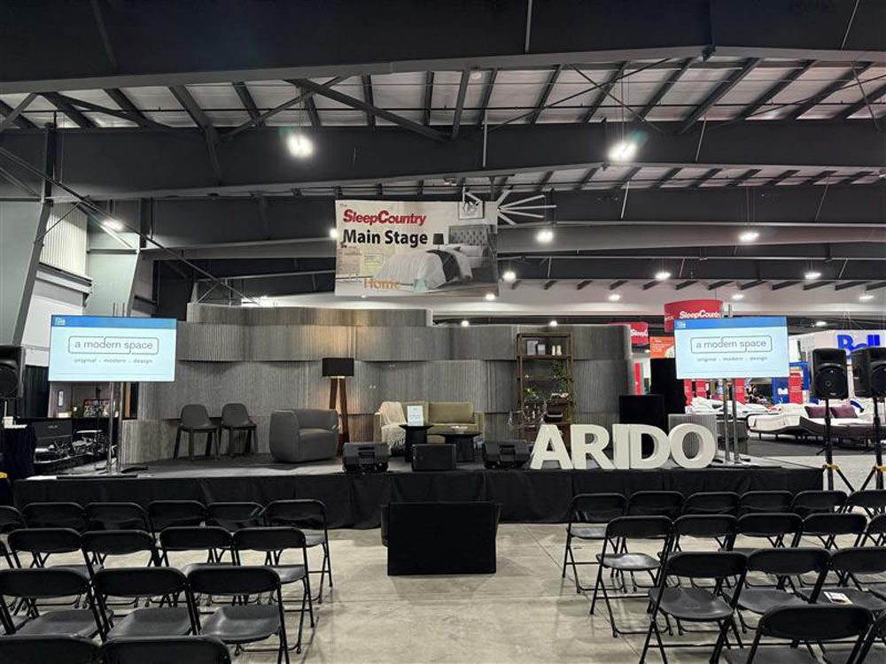 Eastern ARIDO Community stage at the Ottawa Fall Home Show