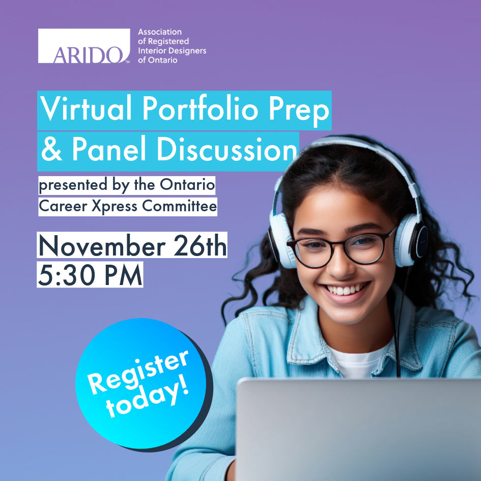 Register today for Virtual Portfolio prep & Panel Discussion on November 26, 2025