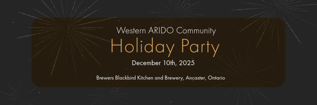 Western ARIDO Community Holiday Party on December 10th