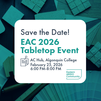 EAC tabletop - save the date graphic