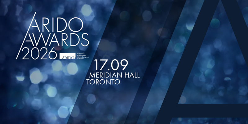 ARIDO Awards 2026 graphic, dark blue background with sparkle effect